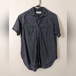 Madewell Denim Short Sleeve Shirt